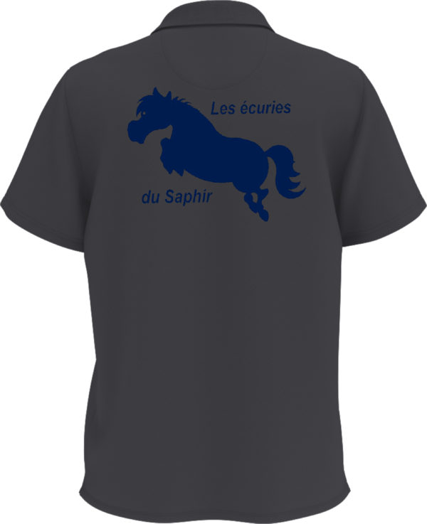 Polo homme- LES ECURIES DU SAPHIR – Image 2