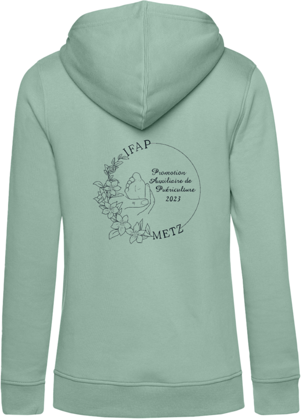 Sweat à capuche Vert Femme- IFAP 2023