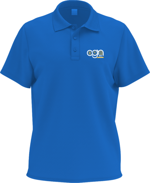 AGN - Polo Homme bleu