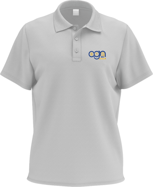 AGN - Polo Homme blanc