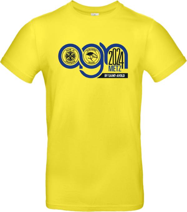 T-shirt Homme jaune - AGN