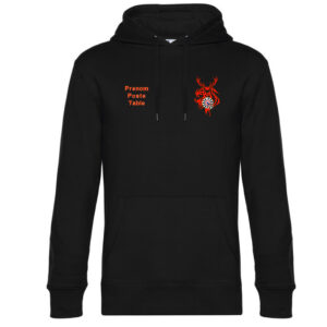 Sweat à capuche mixte Noir- TR région 5