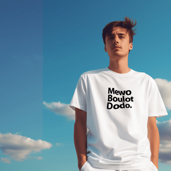 TEESHIRT "Boulot, Mewo, Dodo" - MEWO – Image 2