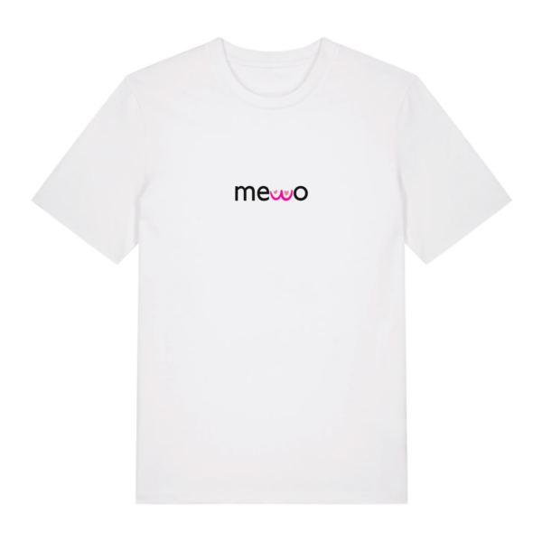 *TEESHIRT MIXTE BLANC "Octobre rose" - MEWO – Image 2