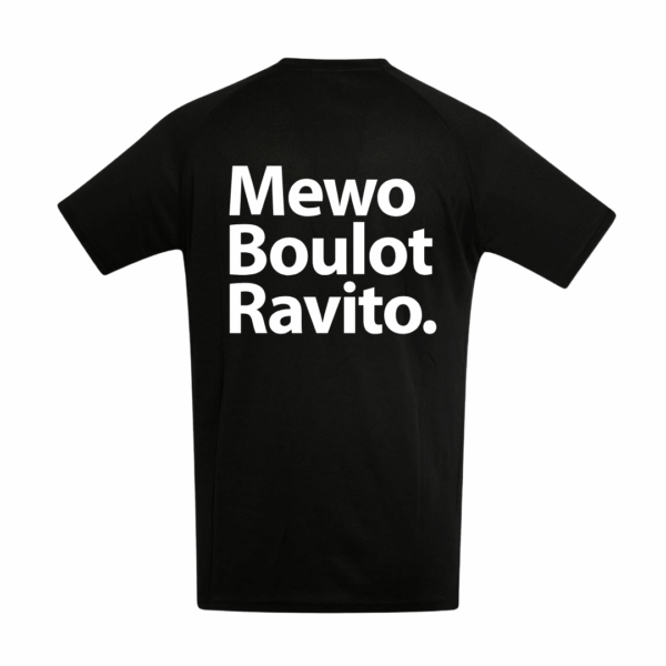 TEESHIRT Sport "Boulot, Mewo, Ravito" - MEWO